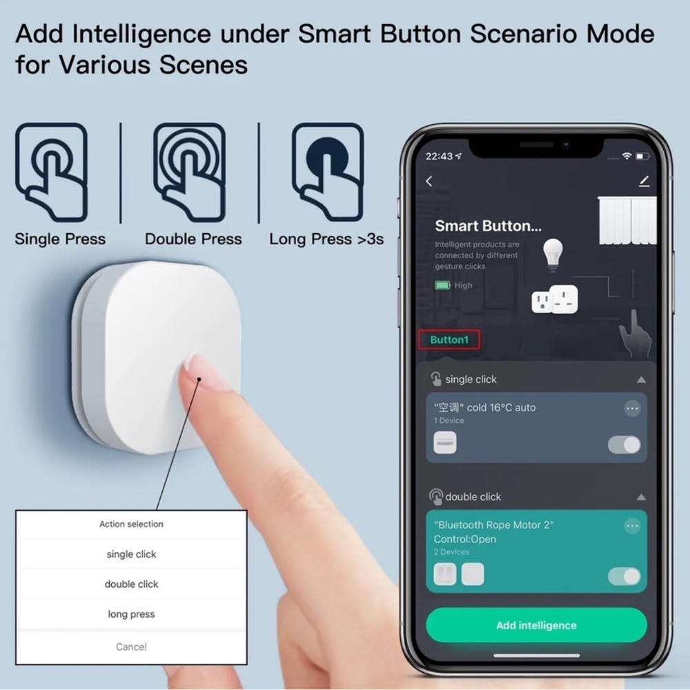 Smart Home Smart Button - Picture 3 of 4